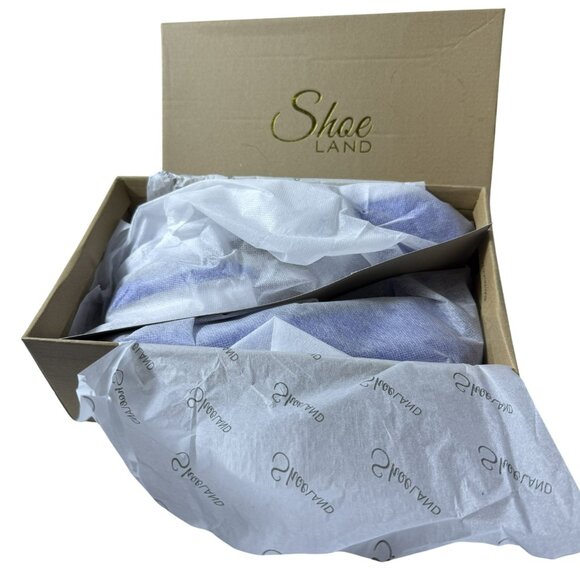 NEW IN BOX Shoe Land “SL-August” Flats – Cobalt Blue | Size 10 - Picture 4 of 6